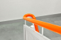 Preview: PVC Handlauf Typ. HL21/45 für Flachstahl 25x15mm